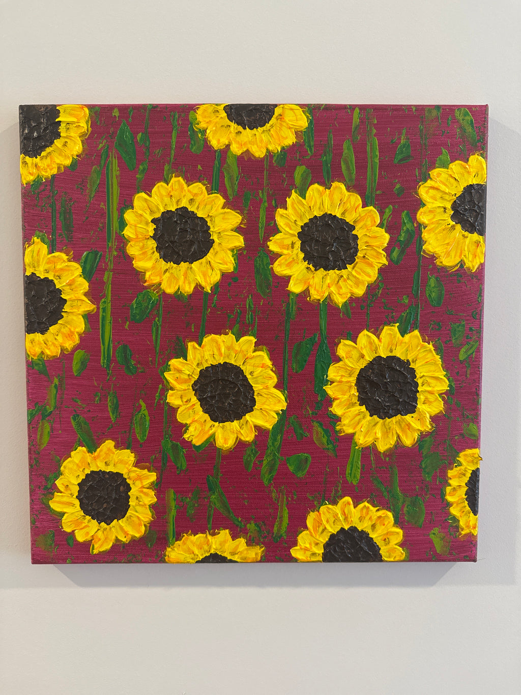 Sunflower wall (14x14)