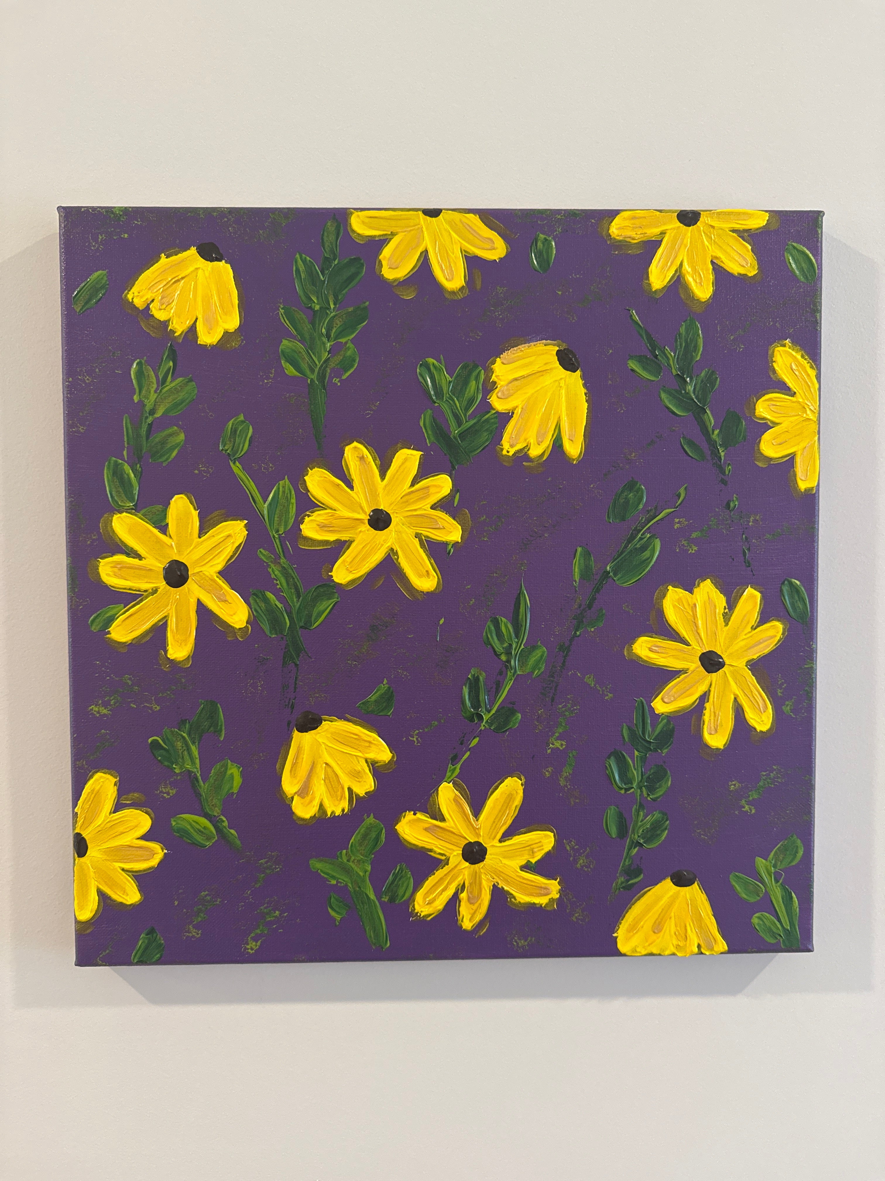 Wall daisies (14x14)