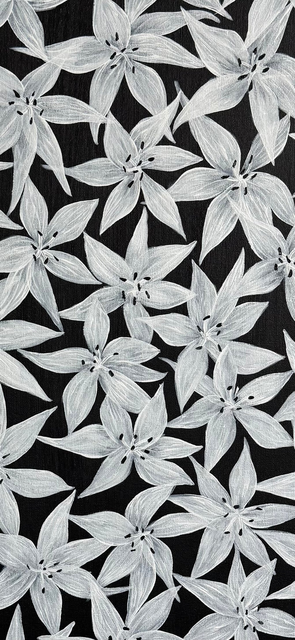 Wall flowers (10x30)