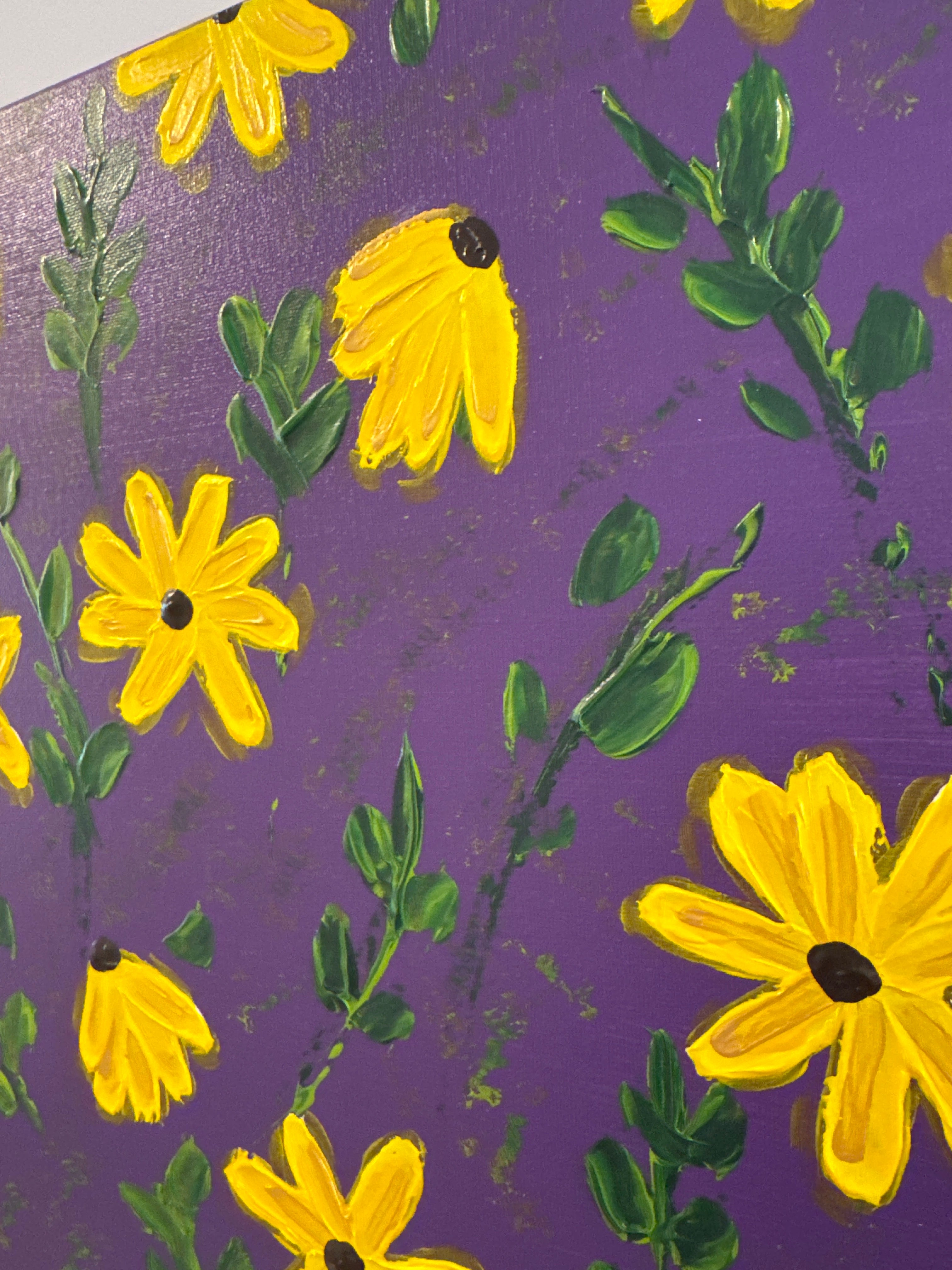 Wall daisies (14x14)