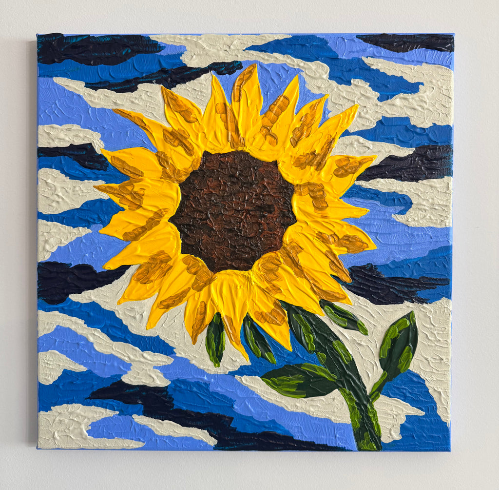 Sunflower Day (14x14)