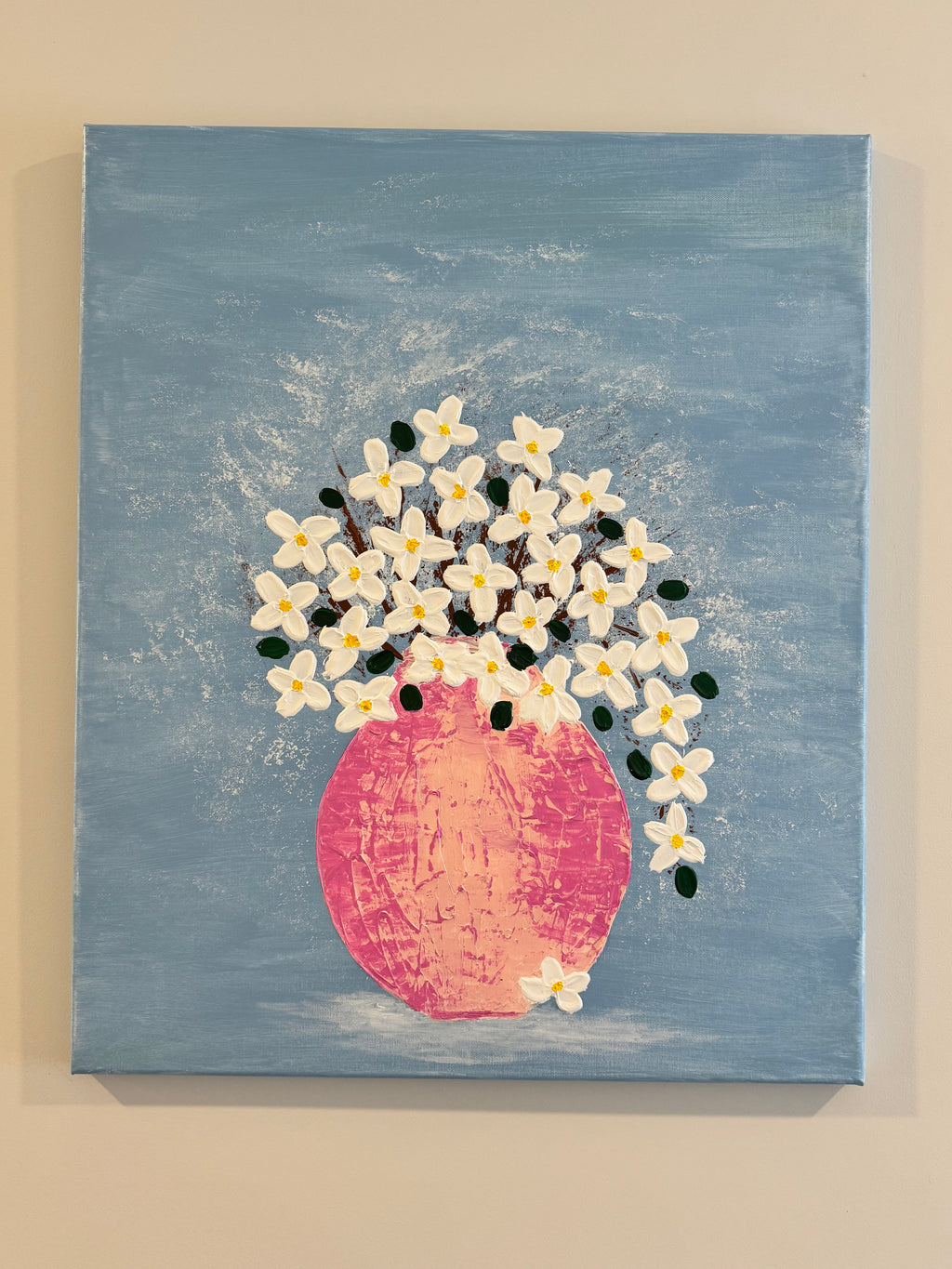 Pink vase (20x24)
