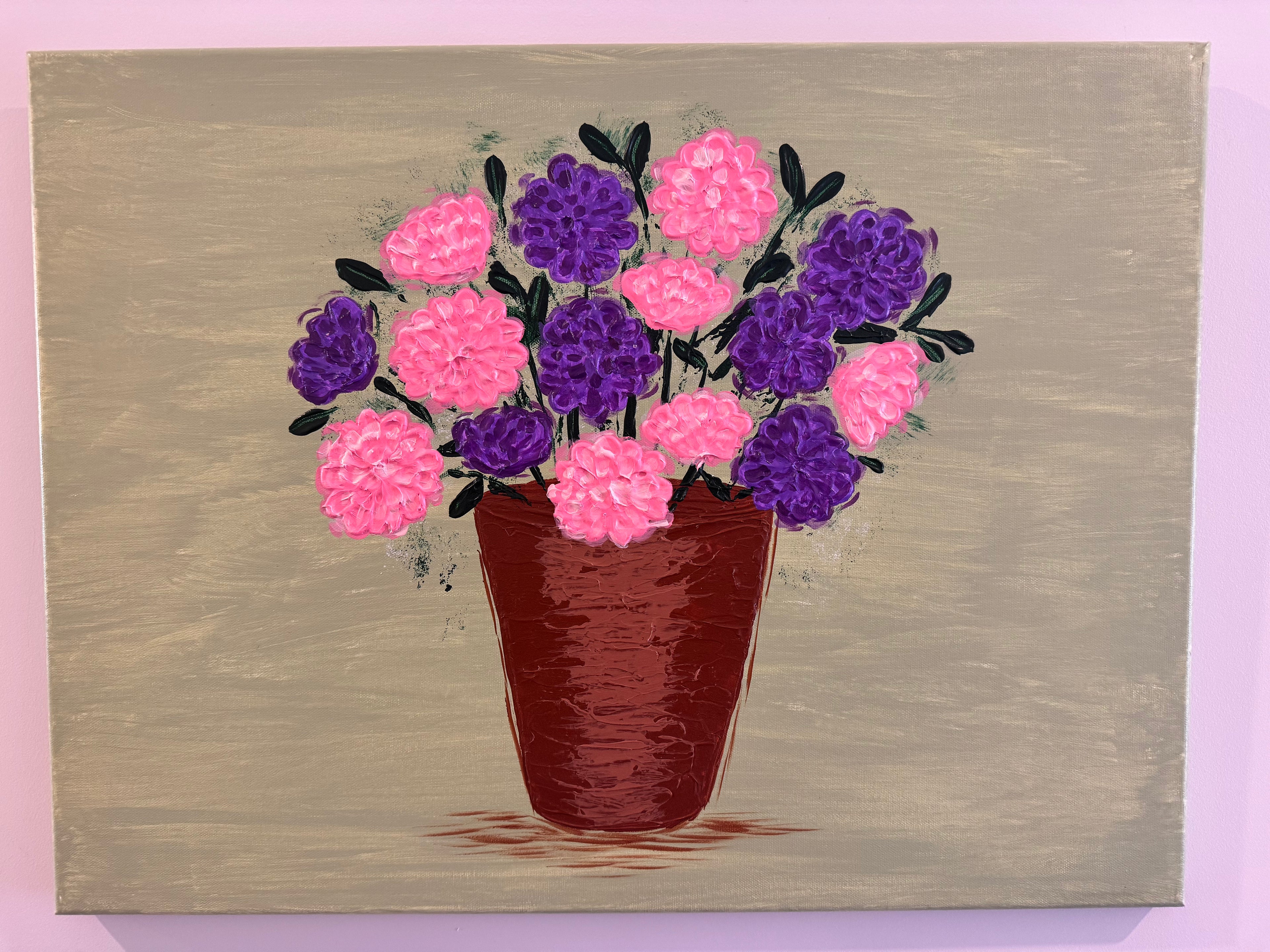 Brown flower pot (18x24)