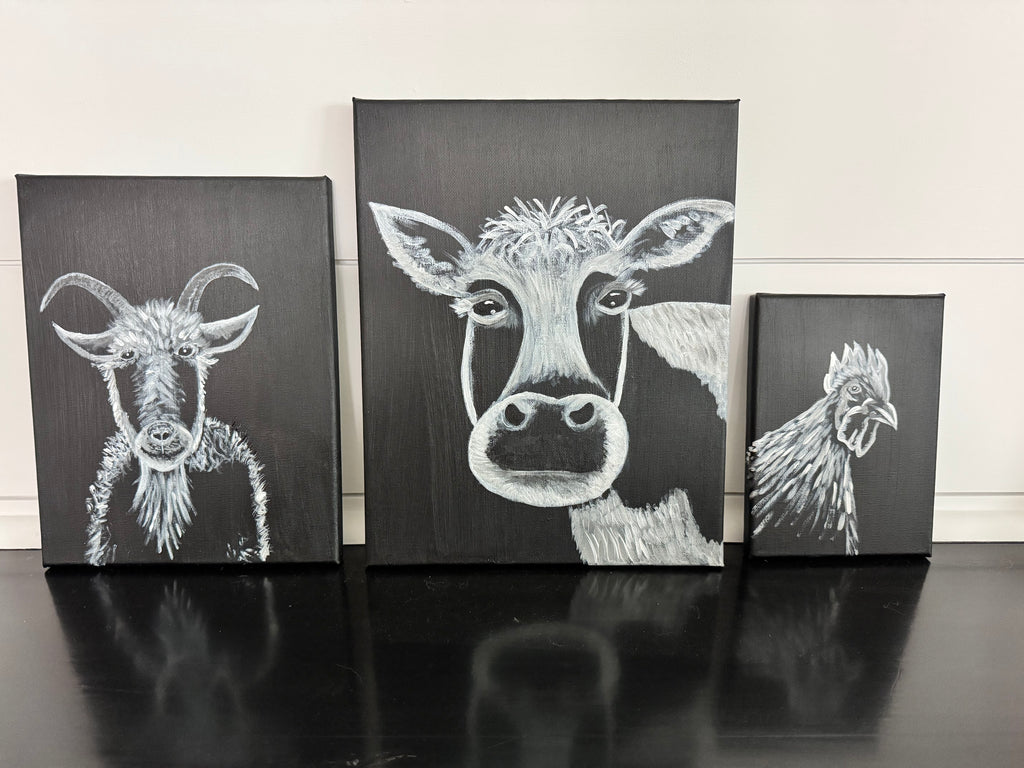 Farm trio (9x12, 5x7, 8x10)