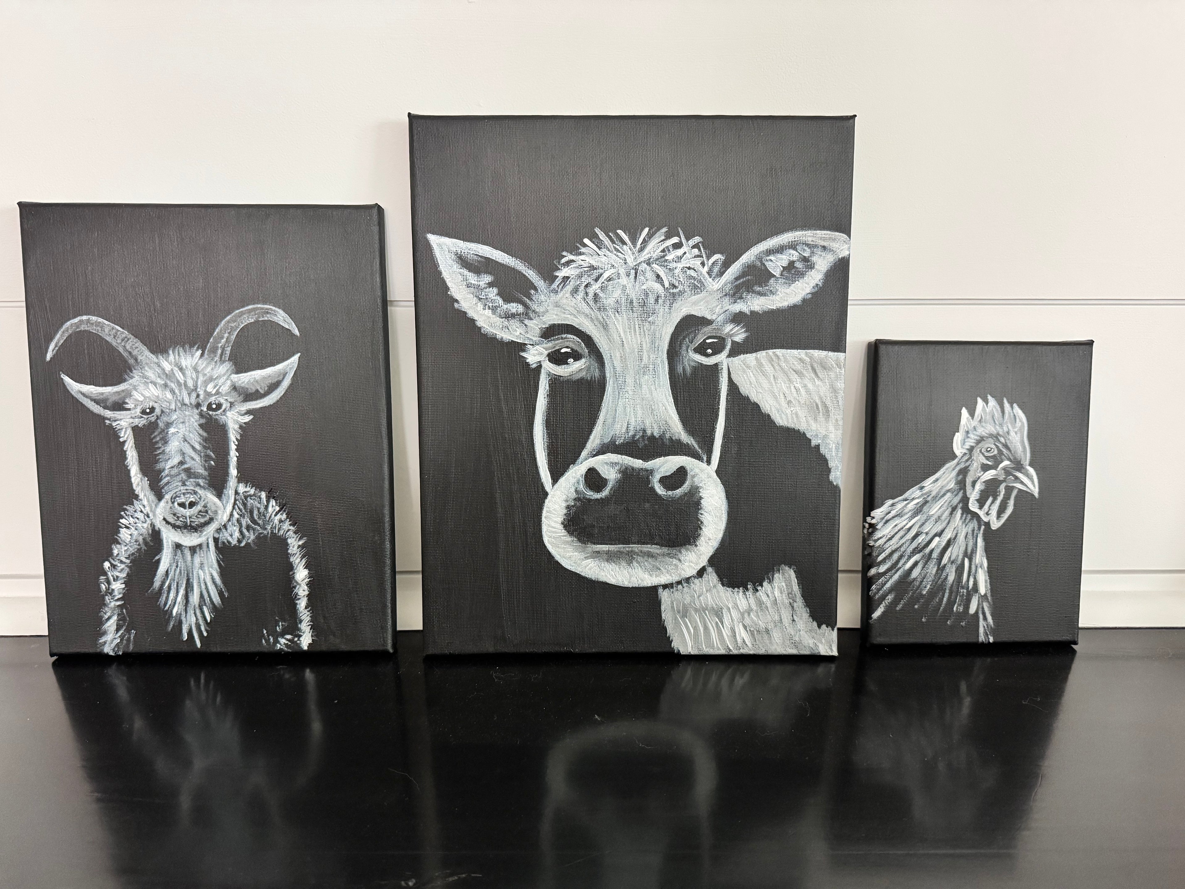 Farm trio (9x12, 5x7, 8x10)